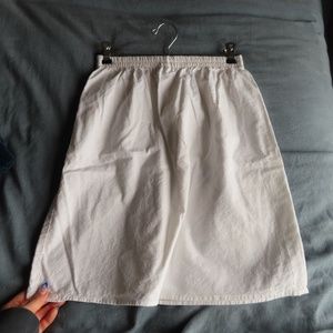 White Smock Skirt